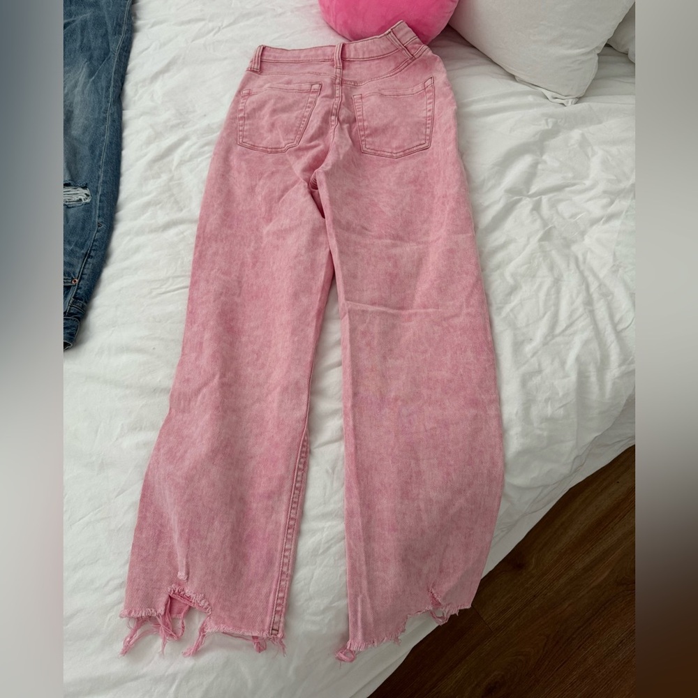 wild fable distressed straight leg jeans